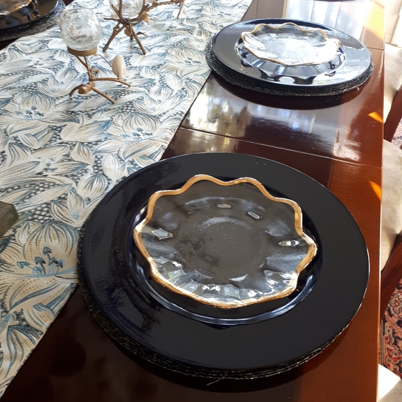 Cobalt blue chargers - Picture 1 of 6